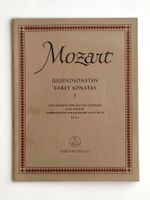 Mozart Jugendsonaten KV 6-9 – Bärenreiter BA 4755