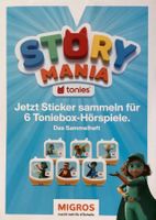 Story Mania Tonies 3 volle Sammelkarten (3x 15 Sticker)