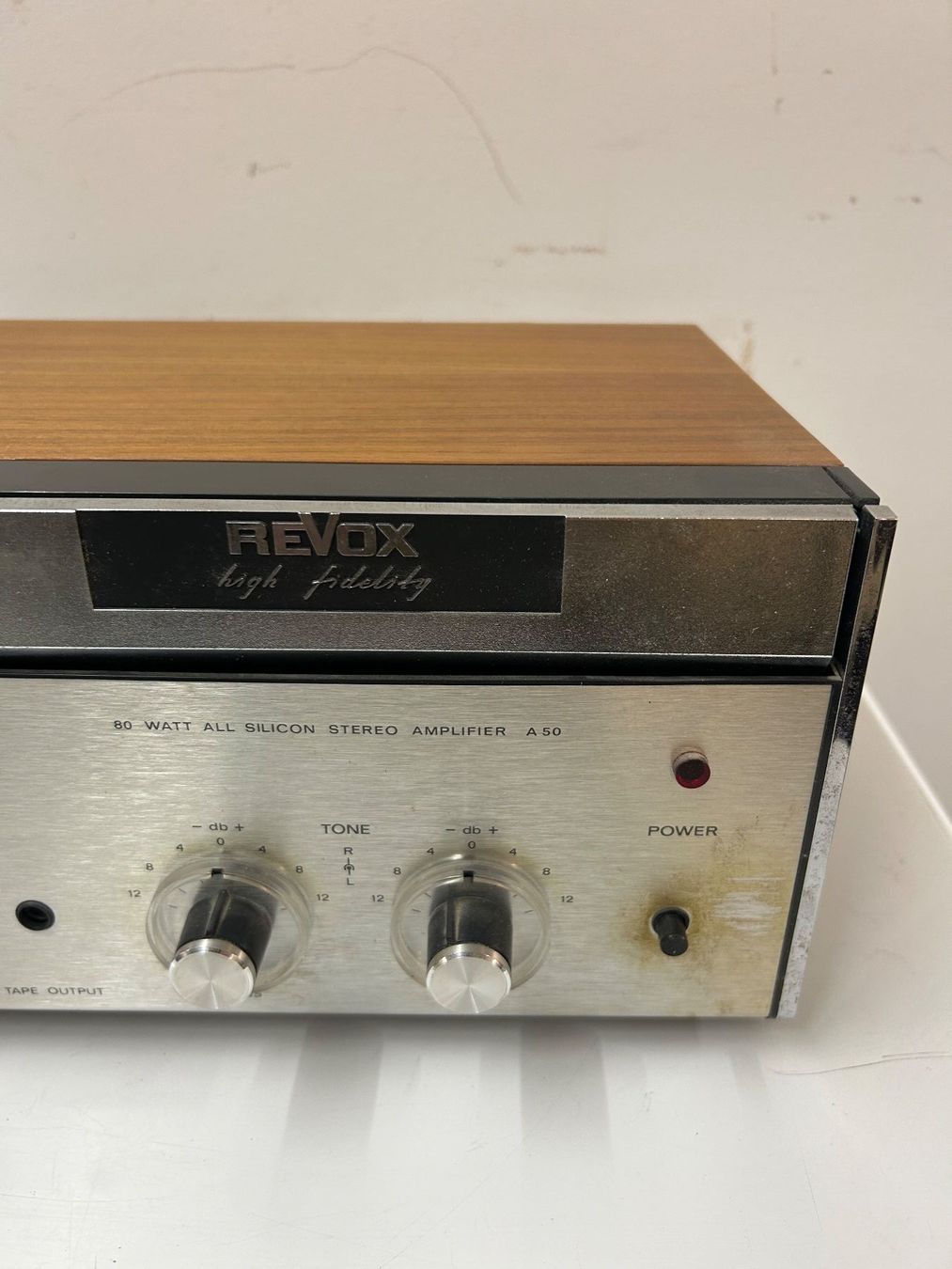 Revox Amplificatori: Revox-Verstärker A50 – Usato da Zürich venduto da Levelart 1