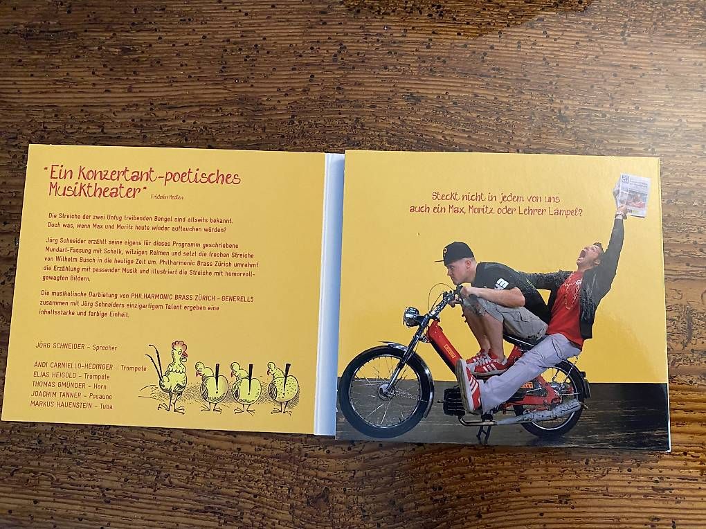 CDs: Max und Moritz mit Philharmonie Brass Zürich – Gebraucht aus Teufen AR von trueblue84 1