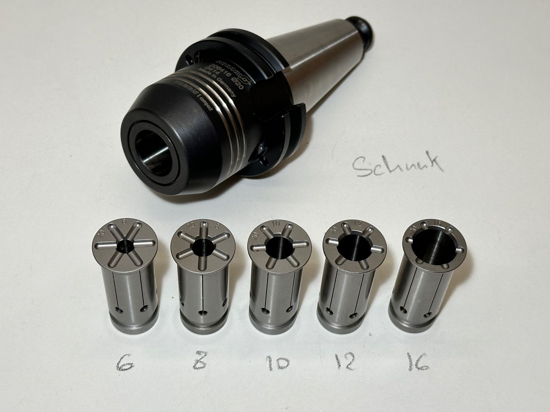 Alle Werkzeuge: SK40 Schunk Hydraulikspannfutter Hydraulikfutter Spannzangen – Gebraucht aus Boswil von
