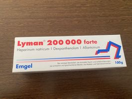 Lyman 200 000 forte Emgel 100g neu ungeöffnet