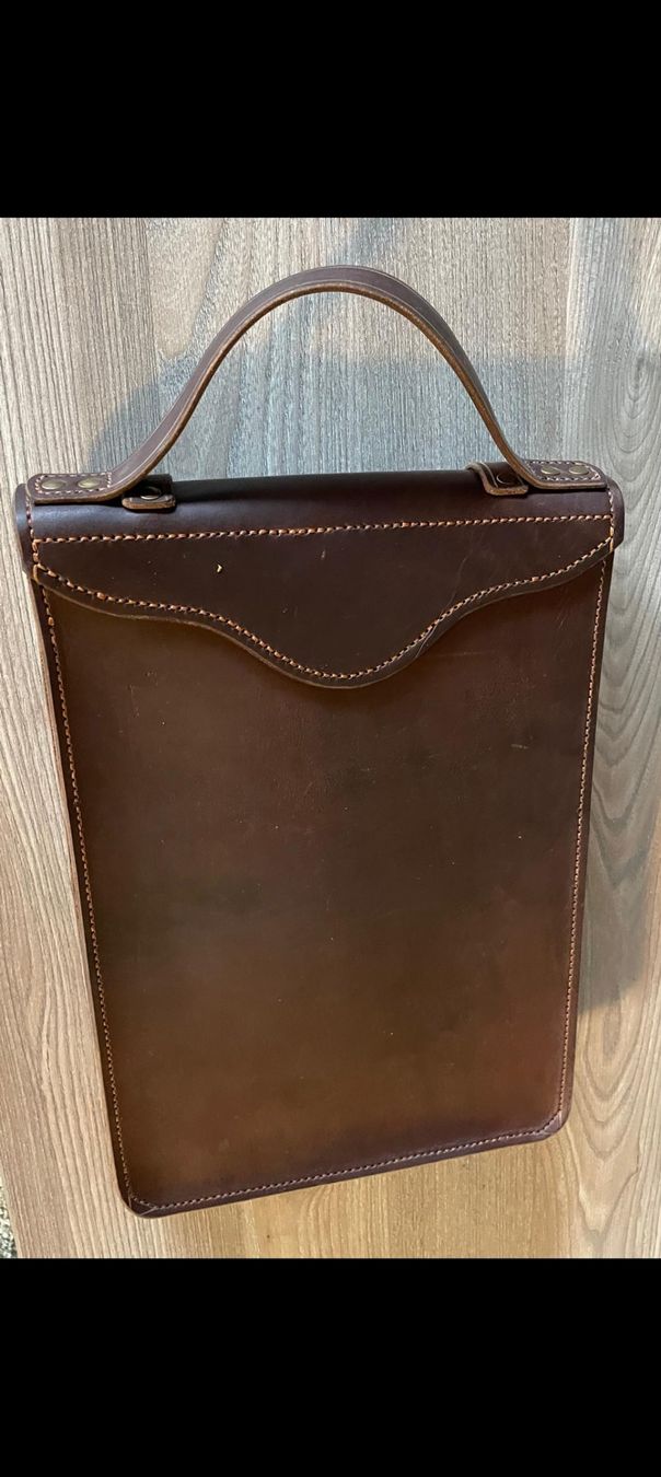 Koffer & Taschen: Sac documents en cuir vintage, style unique – Neu und originalverpackt aus chatel St denis von AD.Leder.Cuir 2