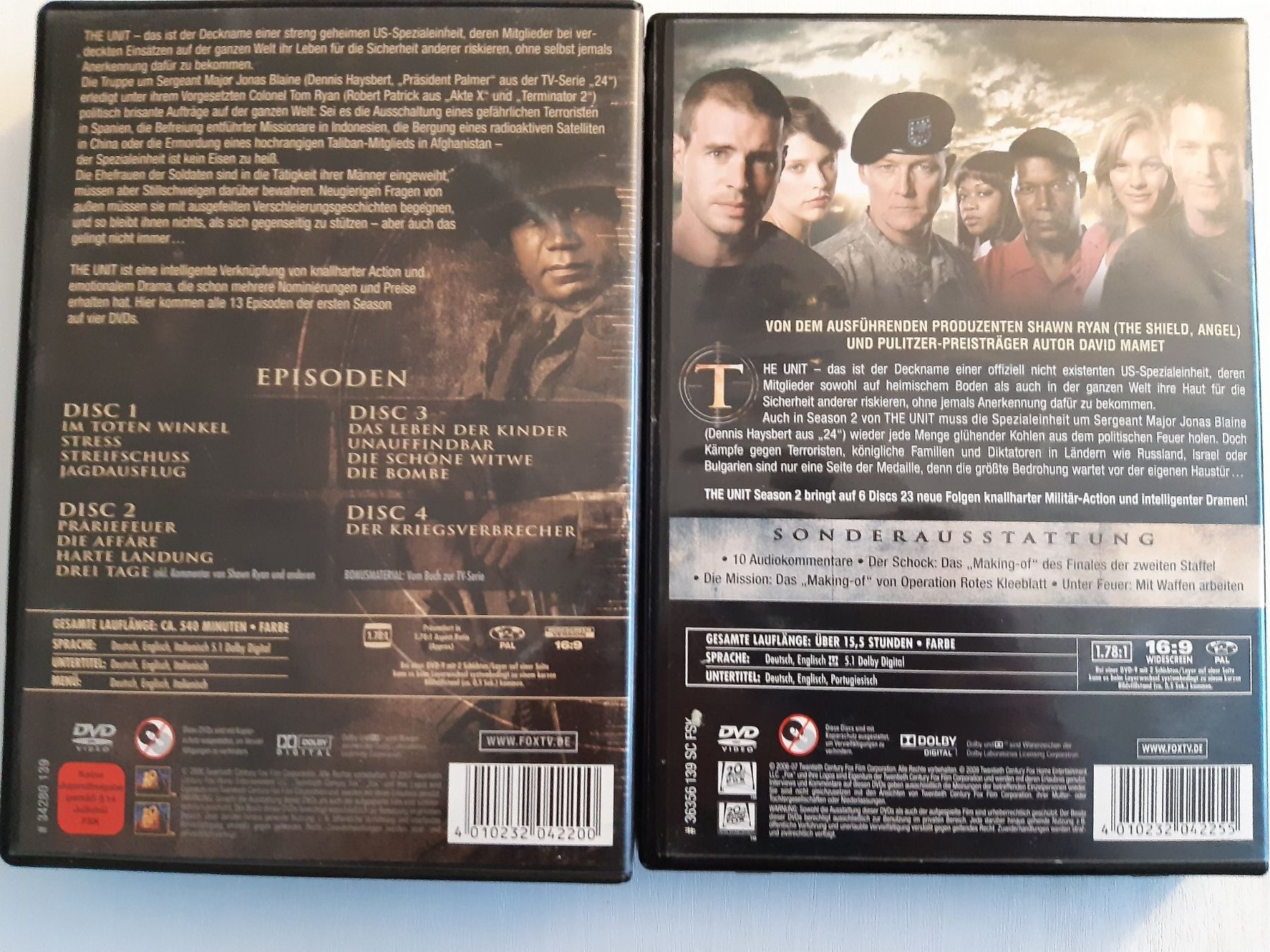 Alle DVDs: The Unit - Die komplette Staffel 1-4 – Gebraucht aus Domat-Ems von nugipuff 1