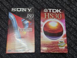 VHS Kassetten Kassette 2 Stk.