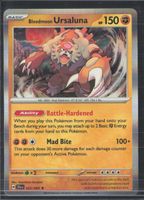 POKÉMON / Bloodsmoon Ursaluna / Shrouded Fable / Holo 🇺🇸