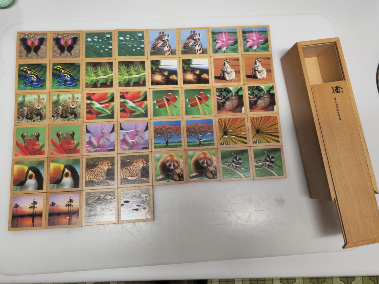 Jeux: Memory aus Holz – D'occasion à Jonschwil par ManuKell