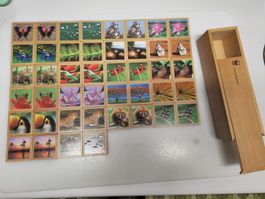 Memory aus Holz