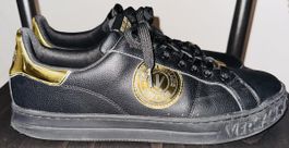 Sneakers Versace Jeans Couture COURT nero oro Taglia 45