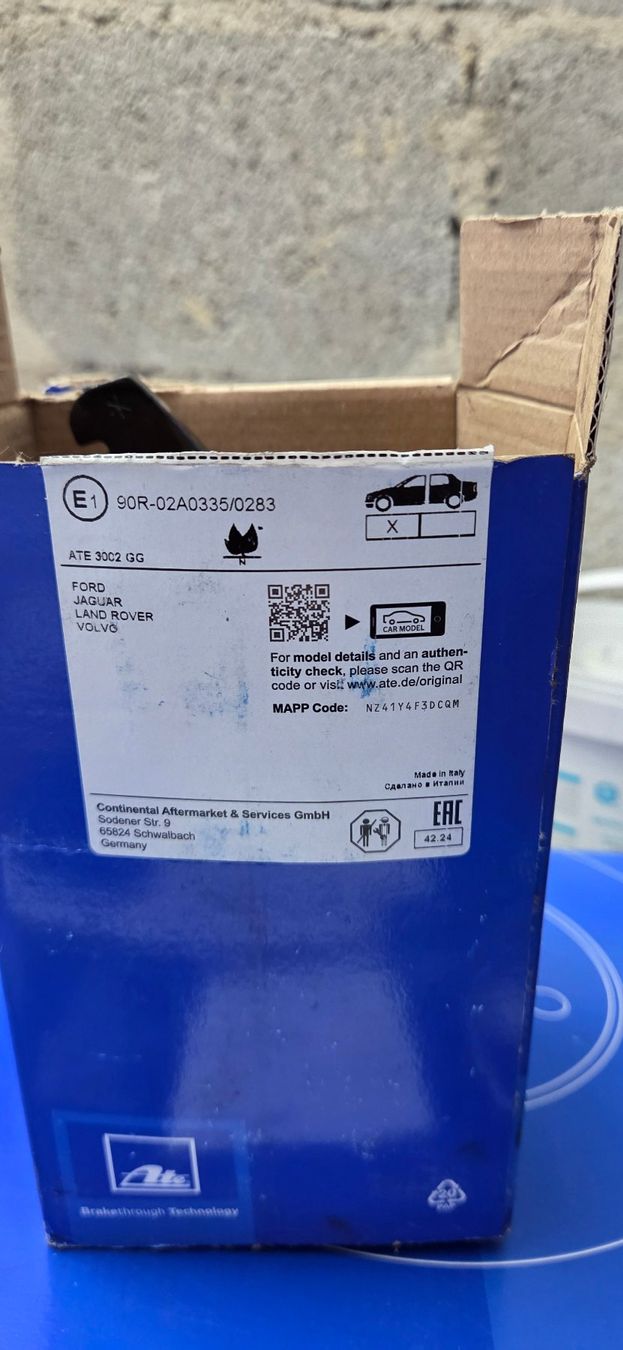 Tutti pezzi di ricambio auto: ATE Bremsscheiben und Bremsbeläge – Usato da Wegenstetten venduto da scugnizzo01 3