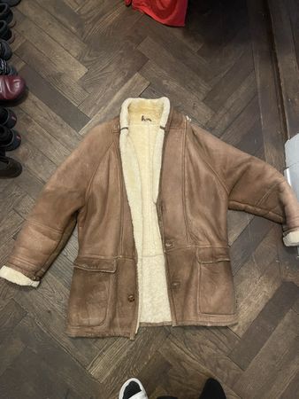 Vintage Ledermantel L-XL