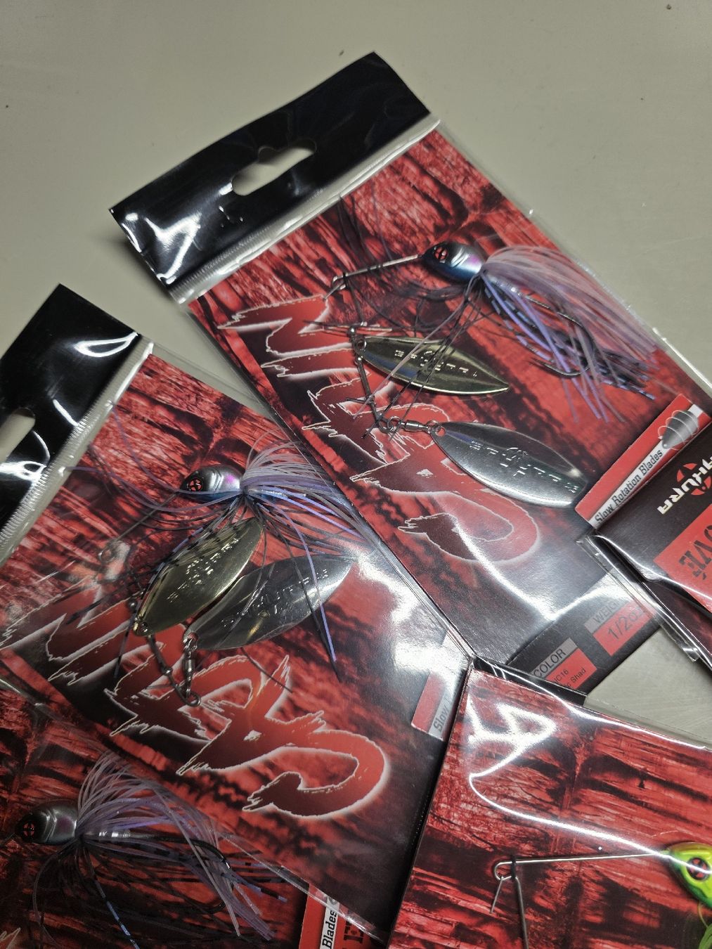 Esche: Sakura Ninja Blade Spinnerbait, NEU und Originalverpackt – Nuovo e nell'imballaggio originale da Rheinfelden venduto da Hechtkill1 2