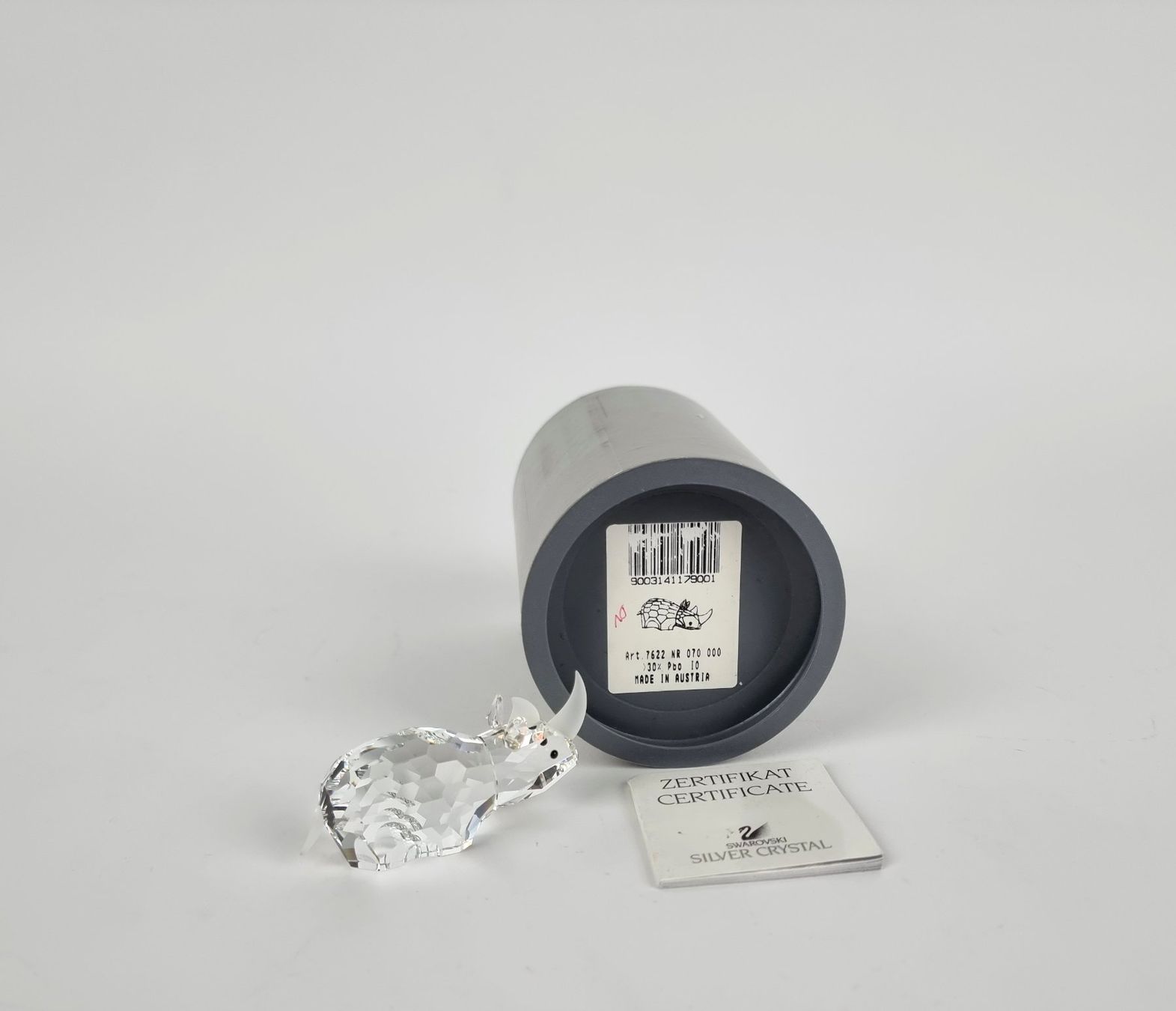 Swarovski Figurines: Swarowski Nashorn Art.Nr. 7622 – D'occasion à Urtenen-Schönbühl par Restwert_Schoenbuehl 1