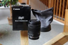Canon RF 85mm f/2 MACRO IS STM – Top Zustand, selten genutzt