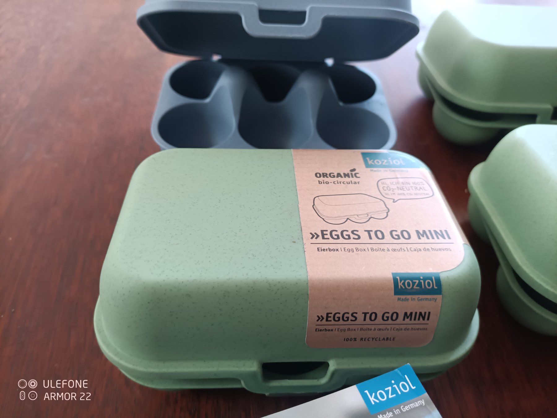 Koziol Contenitori & Simili: 6 Stück Eierbox, eggs to go – Usato da Hottwil venduto da sana0001 1