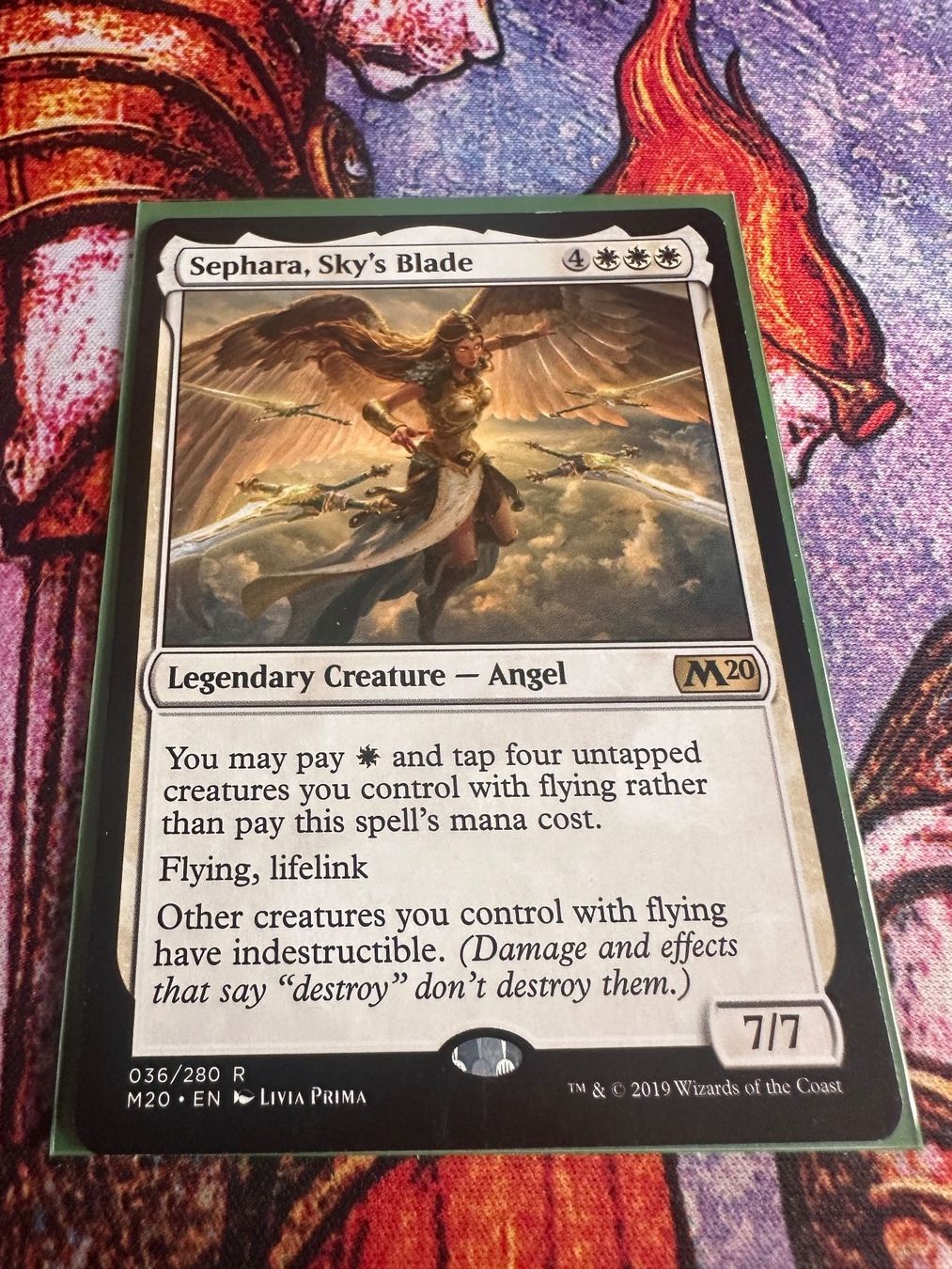 Magic The Gathering Sammelbilder & Trading cards: Magic the Gathering - Sephara, Sky's Blade – Gebraucht aus Horn von Sevi_Buehler 1