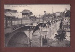 LAUSANNE - Grand Pont avec ancien ascenseur
