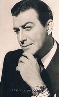 Robert Taylor 1911-69 Autogramm signiert Vintage Foto 9x14cm
