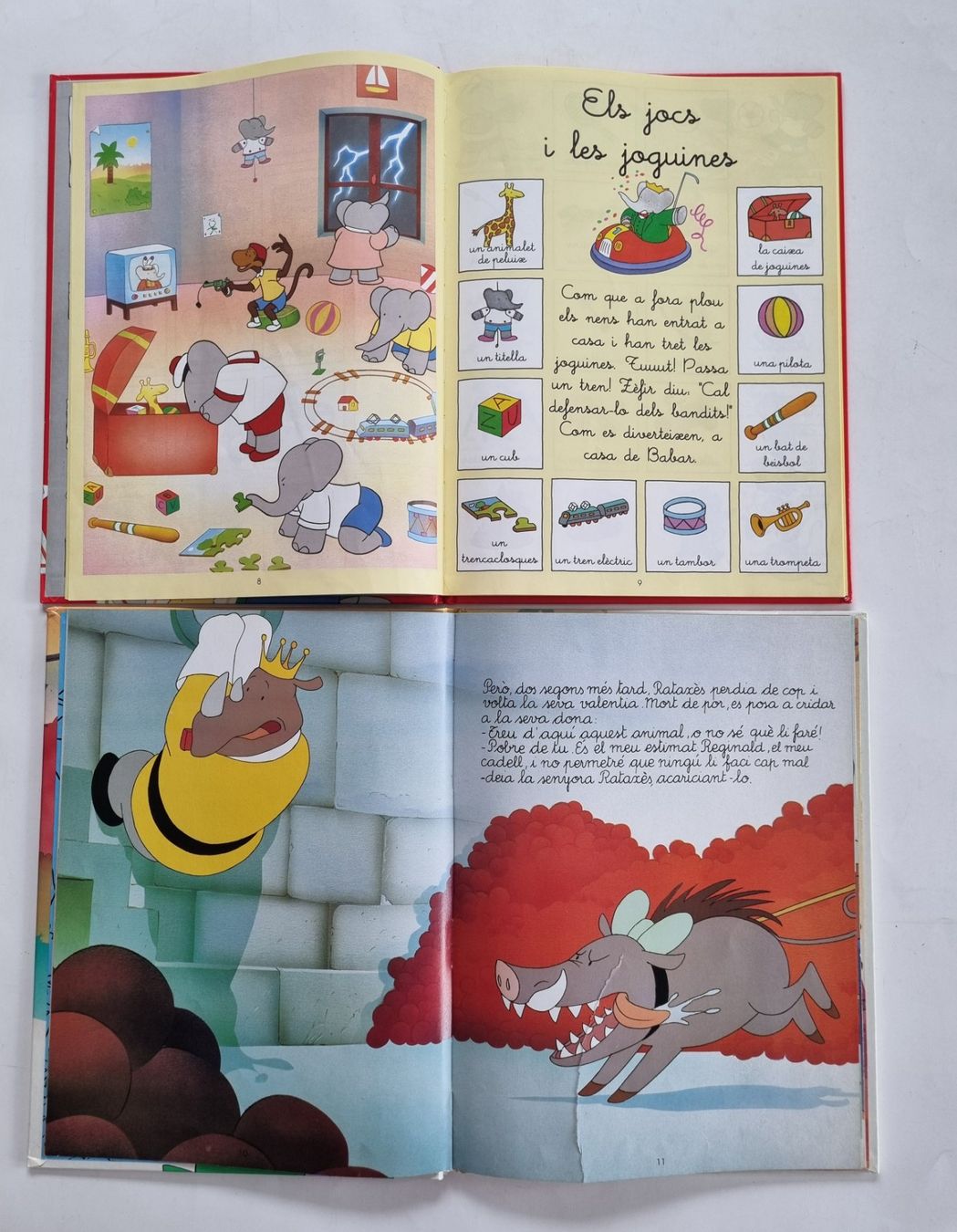 Libri: 2 Babar Bücher, primeres paraules u. petits amics Spanisch – Usato da Opfikon venduto da Diversamente 3