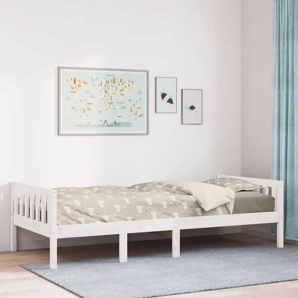 Letti: Kinderbett 90x200 Weiss Neu – Nuovo e nell'imballaggio originale da Oberarth venduto da Edlwiis91 1