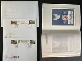 FDC ERSTTAGSBRIEFE SCHWEIZ (2000), 2004, 2005 (Briefmarken)