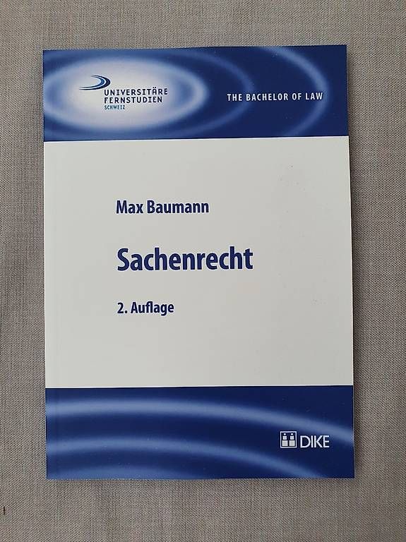 Libri: Sachenrecht, Max Baumann – Usato da Rütihof venduto da mimistrike8