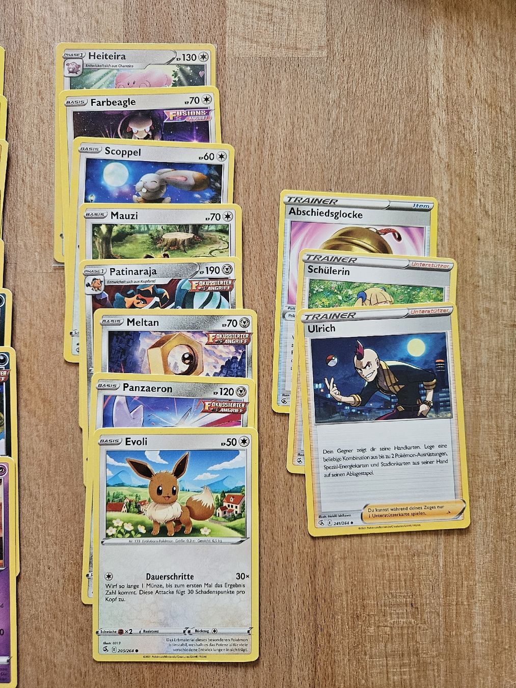 Pokémon Carte collezionabili: Pokemon Fusion Strike div.Karten Deutsch – Usato da Sissach venduto da Nolle7 3