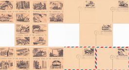 USA 5 Ganzsachen TOURISM YEAR OF THE AMERICAS FDC 29.06.1972