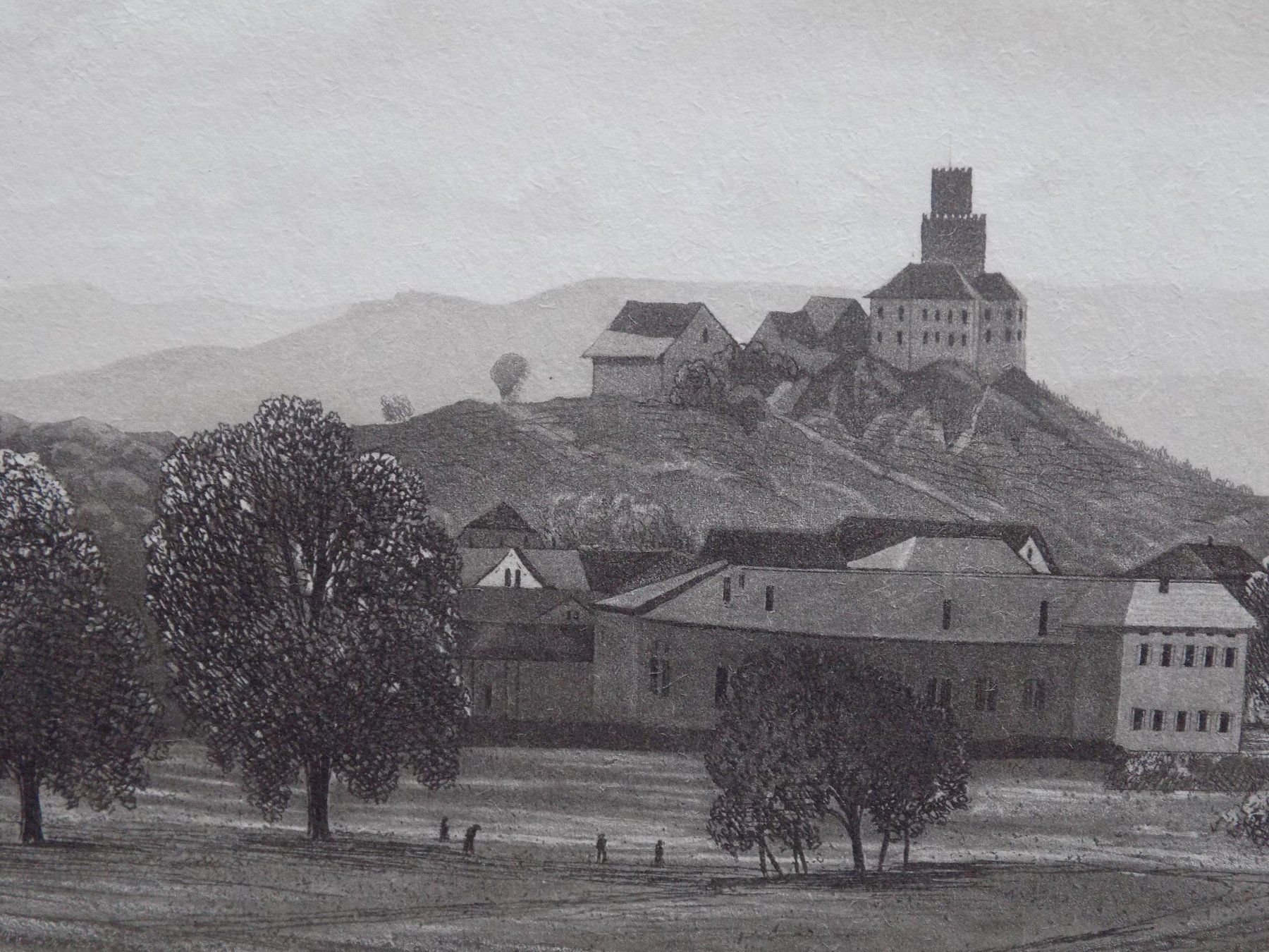 Incisioni: Uster Aquatinta von Geisser – Usato da Risch venduto da Rischli15 8