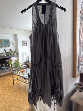 Silk Summer Dress Highly Adjustable S