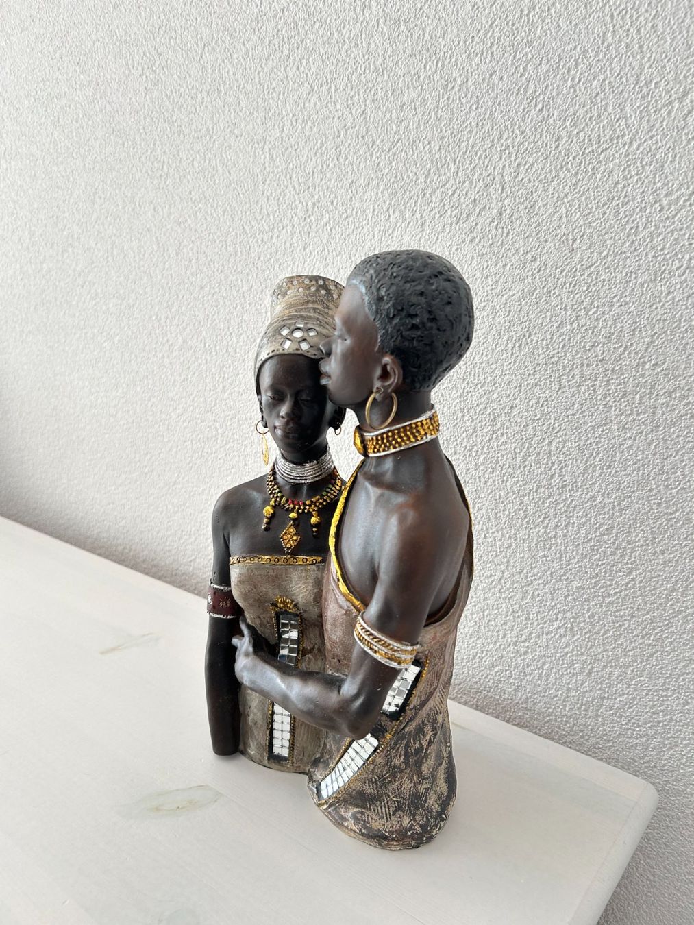 Statuette: Afrikafigur, Paar – Usato da Wängi venduto da Argon180 1