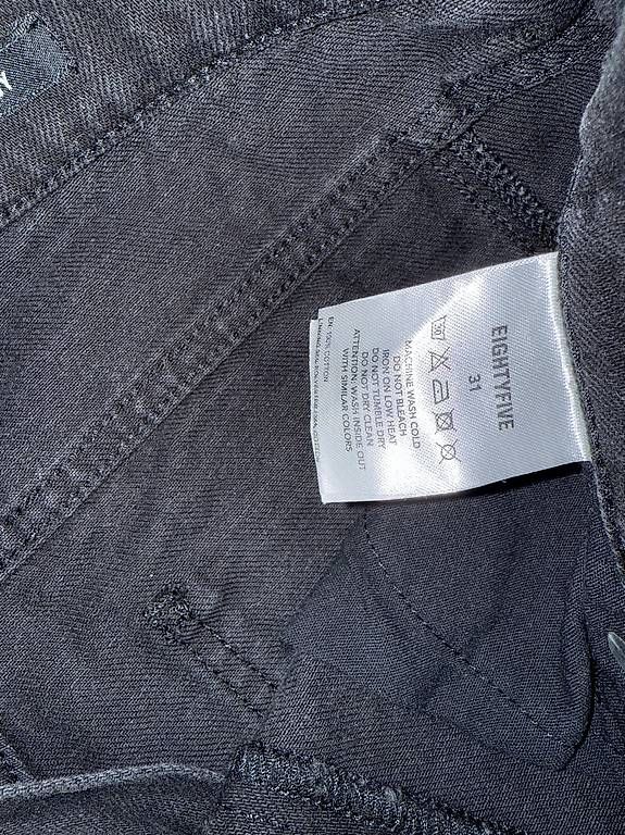 Jeans: Eightyfive Pocket Jeans Black – Usato da Egnach venduto da hrid 1