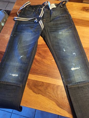 Herrenjeans blau