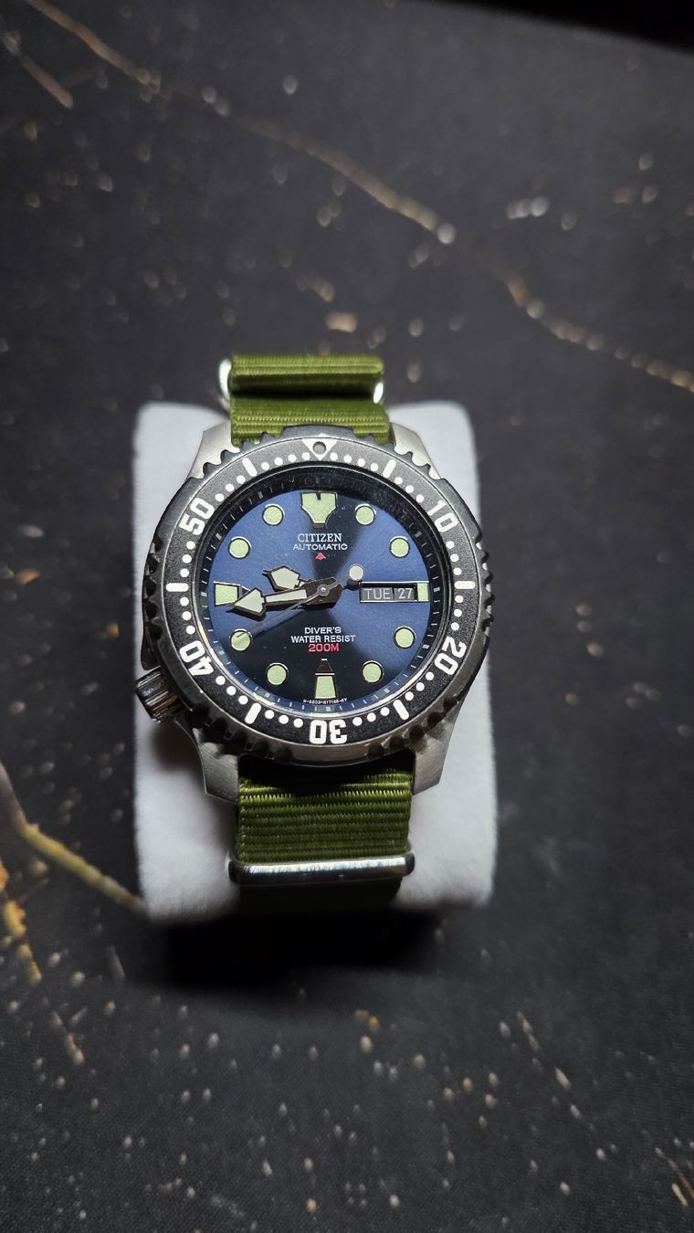 Citizen Uhren: Citizen Promaster Blue dial divers watch – Neu (gemäss Beschreibung) aus Winterthur von Mic_g8cb