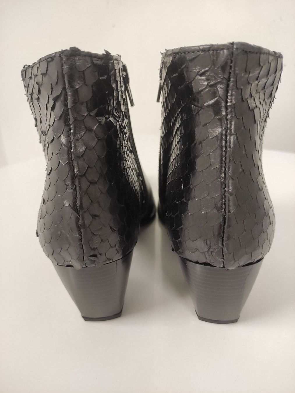 Damenschuhe: NEW Ankle boots black leather, 40 – Neu (gemäss Beschreibung) aus Sursee von Re.joy 2