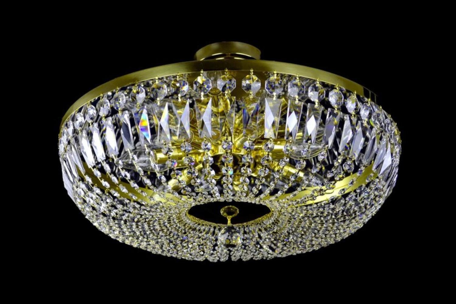 Lampadari & plafoniere: Kronleuchter Washington 12 Gold – Nuovo e nell'imballaggio originale da Glattfelden venduto da Bohemiancrystal 1