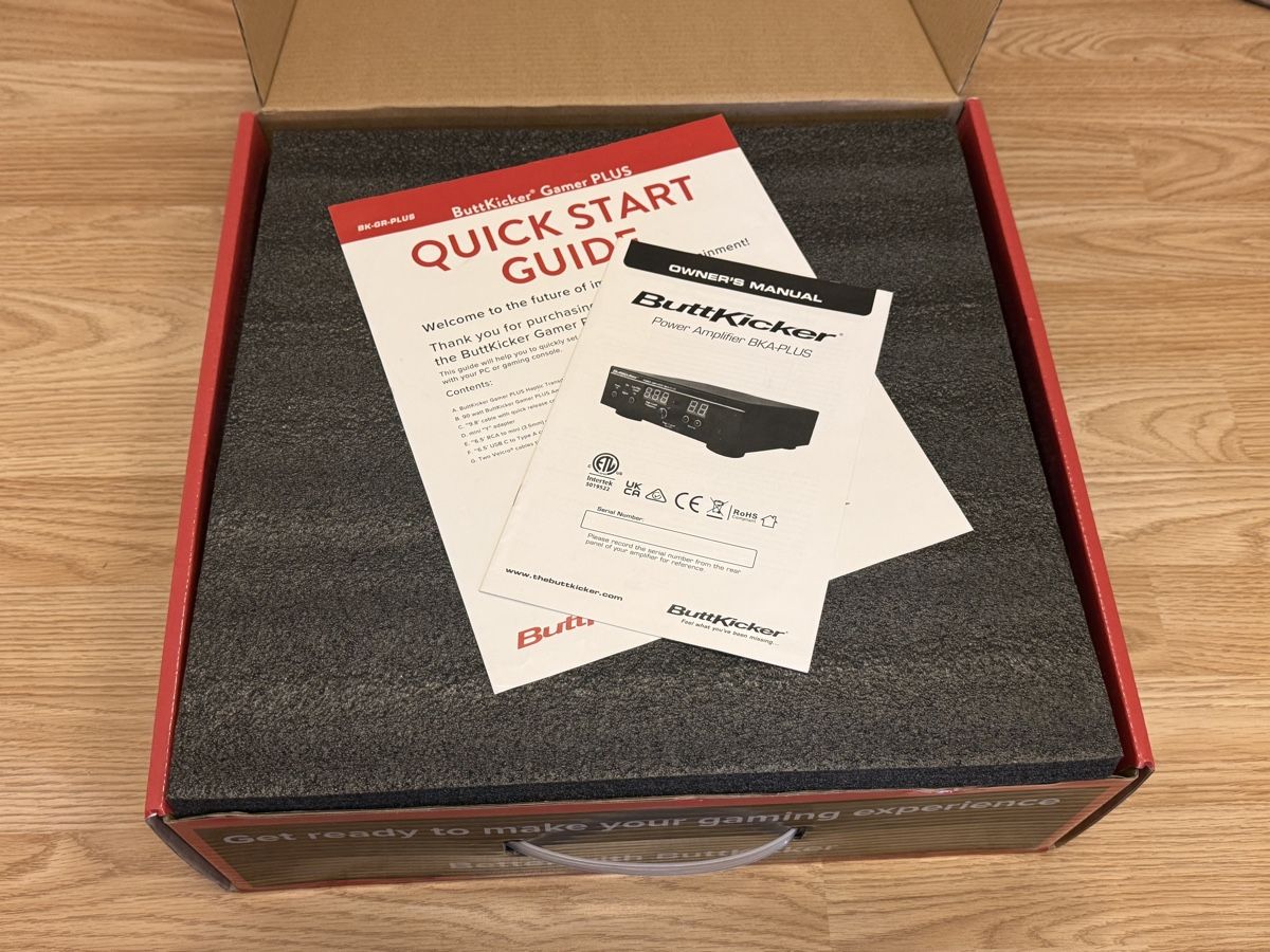 Lautsprecher: Sim Racing / Buttkicker Gamer Plus – Gebraucht aus Gipf-Oberfrick von spey1971 1