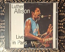 Luther Allison - Live In Paris, USA Blues CD Album 1979