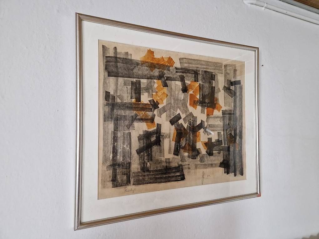 Grafiken & Lithographien: Robert Jacobsen - gerahmt – Gebraucht aus Trübbach von san_fxs7