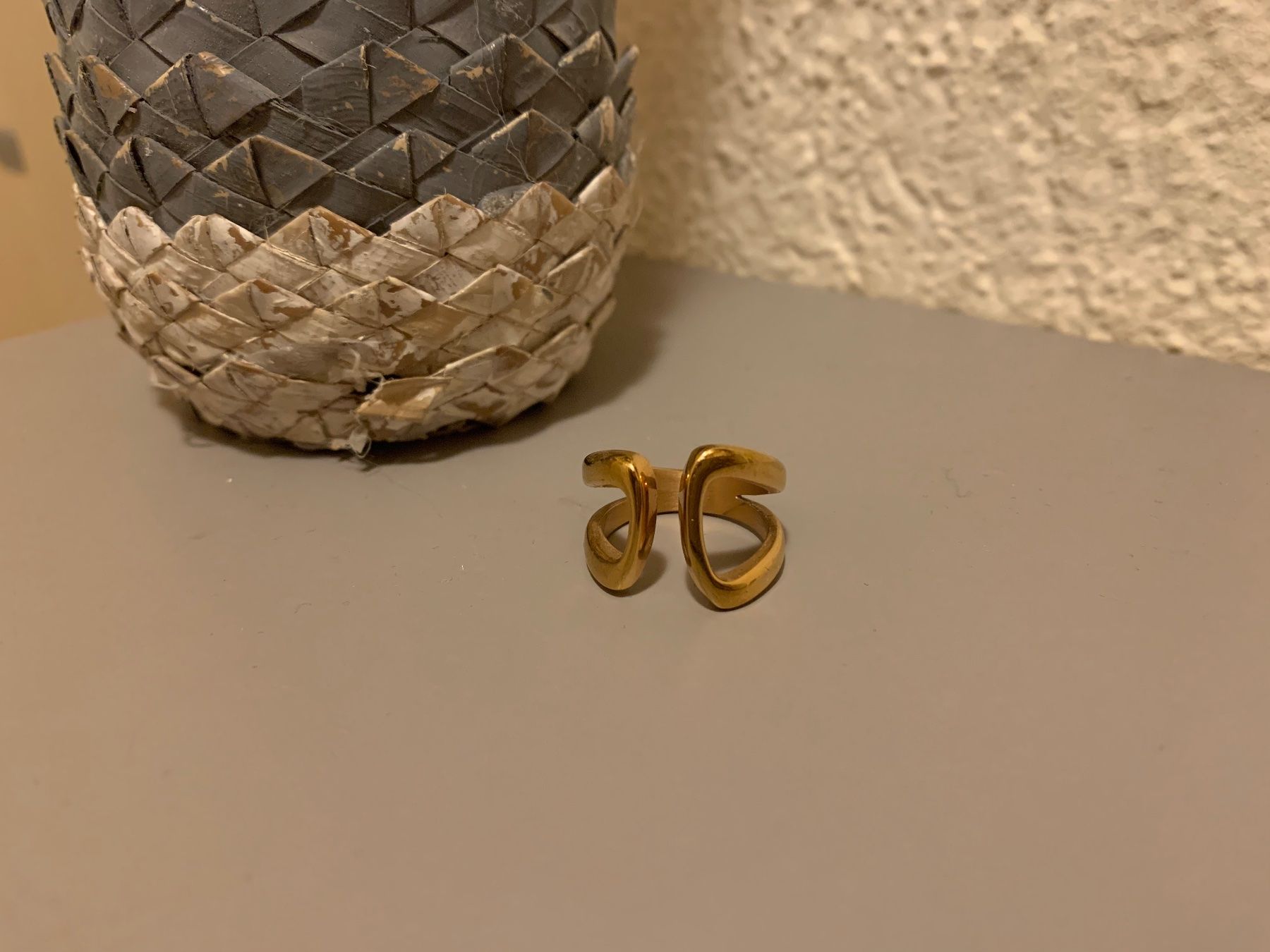 Bracciali & Braccialetti: Bracelet bague boucles acier rosé – Usato da Sion venduto da DayJenn 3