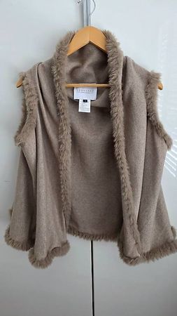 weste beige von leonardo