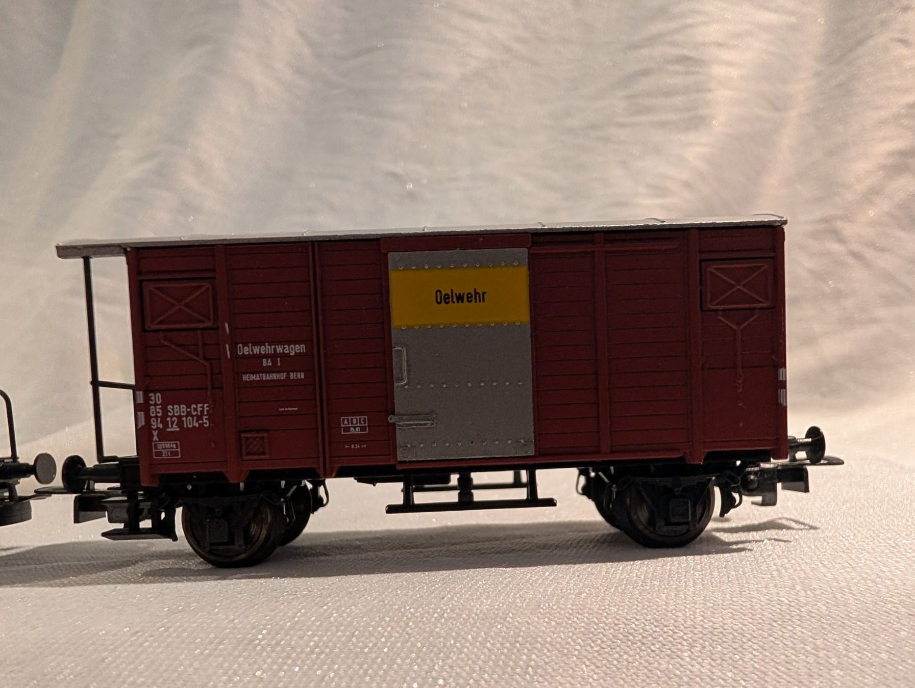 Liliput Modellini di ferrovie: Liliput 81050 SBB Ölwehr-Set DC – Usato da Stein/AG venduto da sborn 1