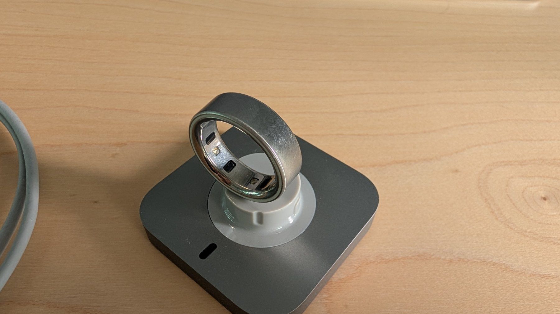 Anelli: Oura Ring 4, Brushed Silver, Grösse 10 – Usato da Wallenwil venduto da Gutesgeschaeft 2