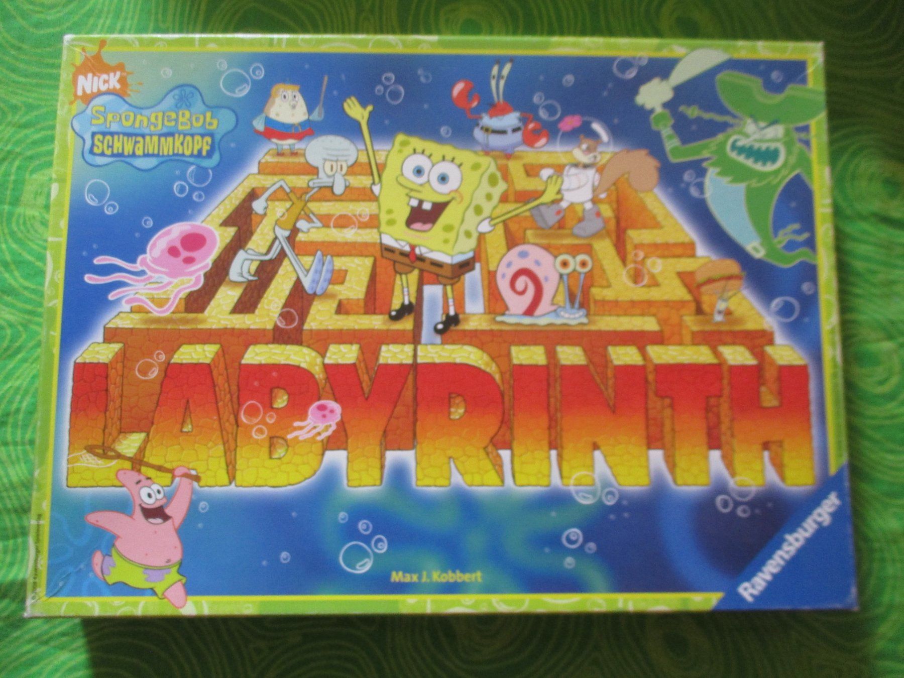 Ravensburger Giochi: Spiel Labyrinth, SpongeBob Schwammkopf – Usato da Birsfelden venduto da alles-muss-raus