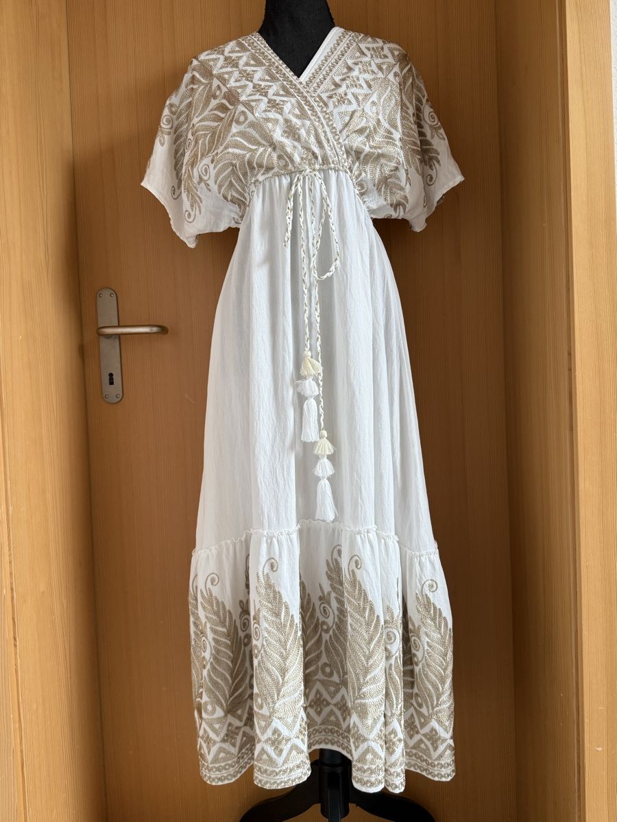Kleider: Boho Maxikleid aus Baumwolle / Viscose  – Neu (gemäss Beschreibung) aus Sigriswil von ck56