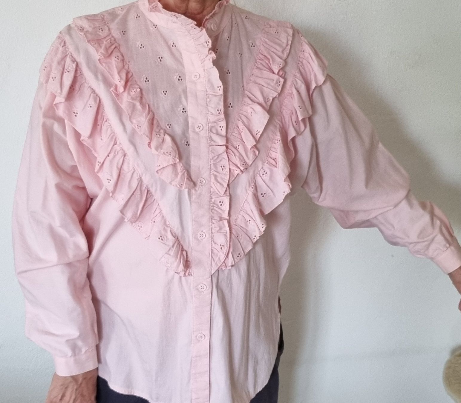 Chemisiers: Bluse bestickt Gr. M rosa – Neuf (Voir description) à geroldswil par Gumball1 1