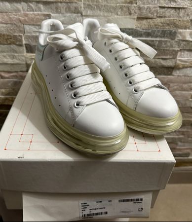 Alexander McQueen Oversized Sneaker White Multi Nº37