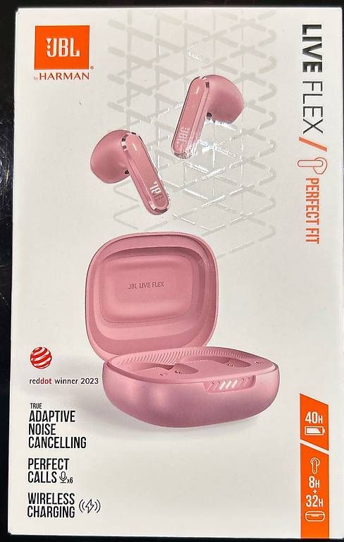 Cuffie: Neu: JBL - True Wireless In-Ear-Kopfhörer LIVE FLEX Rose – Usato da Lufingen venduto da Zimzima