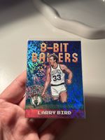 Larry Bird Sand Glitter 8-bit Ballers, Topps Flagship 25-26