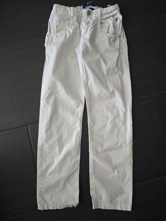 Hose weiss Grösse 128